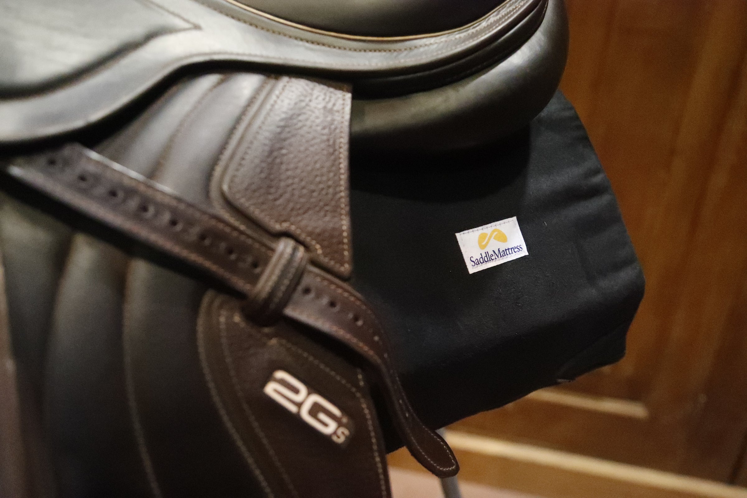 SaddleMattress Vertex - Personalized in Black