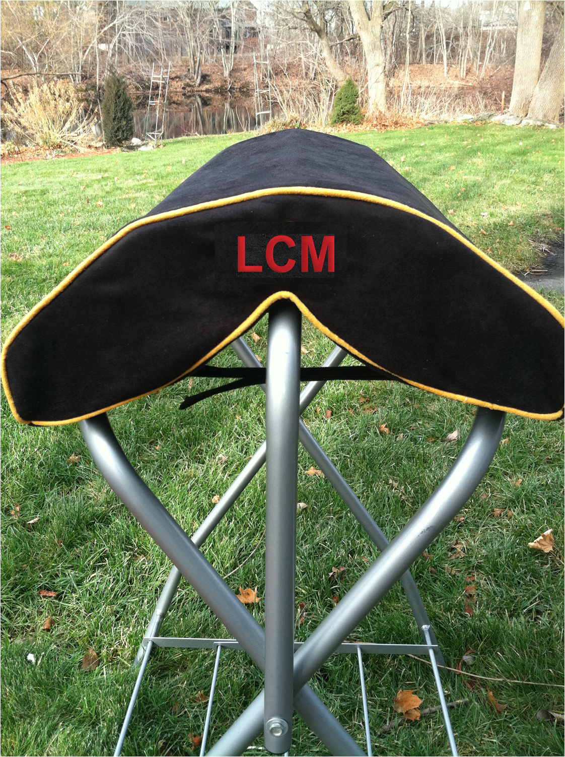 SaddleMattress Vertex - Personalized in Black
