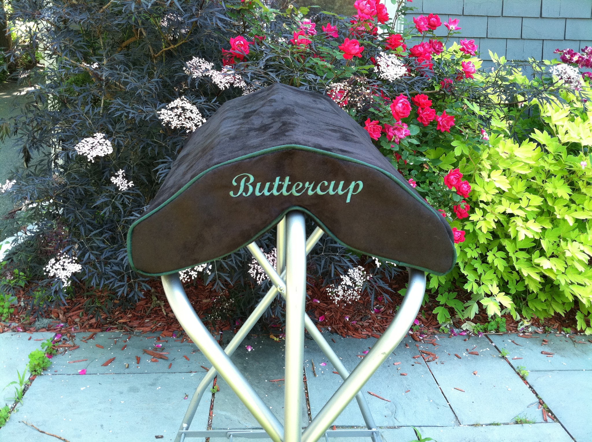 SaddleMattress Vertex - Personalized in Black